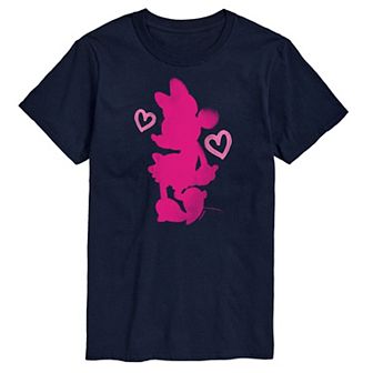 Disney's Minnie Mouse Hearts Men's Graphic Tee