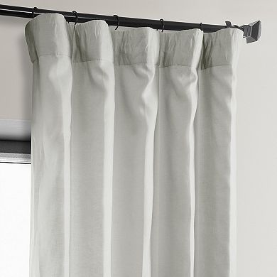EFF Euro Linen Window Curtain Panel