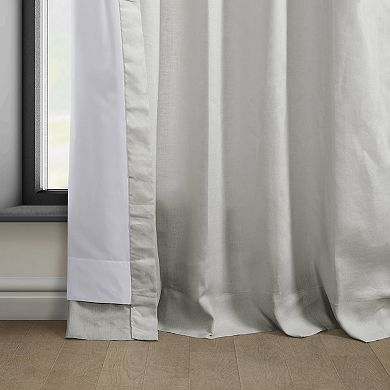 EFF Euro Linen Window Curtain Panel