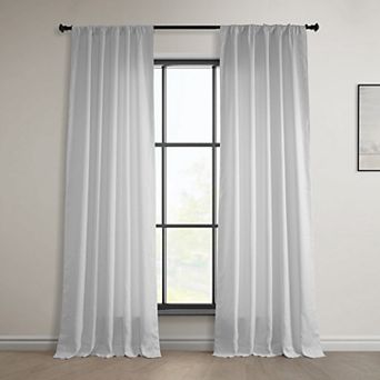 EFF Euro Linen Window Curtain Panel
