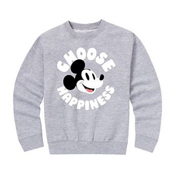 Disney's Mickey Mouse Boys 8-20 Happiness Fleece Sweatshirt