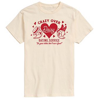 Disney's Men's Crazy Over Daisy Graphic Tee