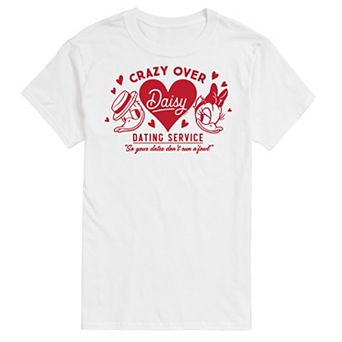 Disney's Men's Crazy Over Daisy Graphic Tee