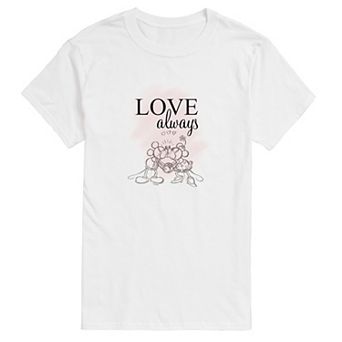 Disney's Men's Love Always Graphic Tee