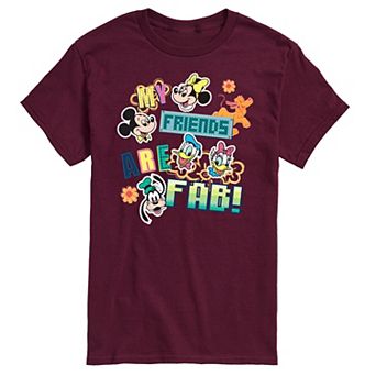 Disney's Men's Friends Are Fab Graphic Tee