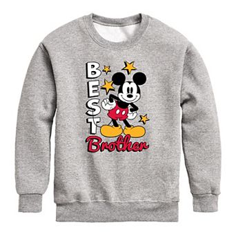 Disney's Boys 8-20 Best Brother Fleece Sweatshirt