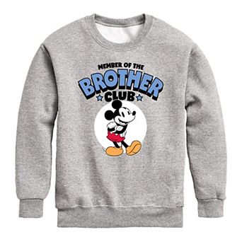Disney's Mickey Mouse 8-20 Brother Club Fleece Sweatshirt