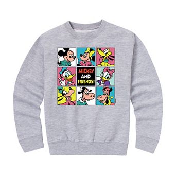 Disney's Mickey Mouse & Friends Boys 8-20 Crew Fleece Sweatshirt