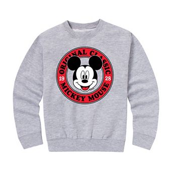 Disney's Mickey Mouse Boys 8-20 Original Crew Fleece Sweatshirt