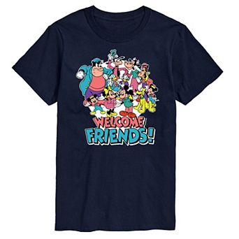 Disney's Men's Welcome Friends Graphic Tee