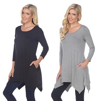 Women's Essential Makayla 2-Pack Tunic Top