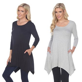 Women's Essential Makayla 2-Pack Tunic Top
