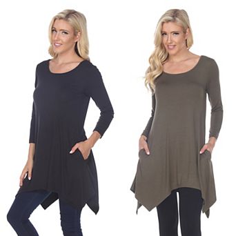 Women's Essential Makayla 2-Pack Tunic Top