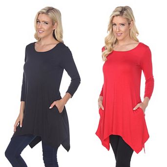 Women's Essential Makayla 2-Pack Tunic Top