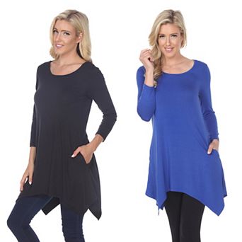 Women's Essential Makayla 2-Pack Tunic Top