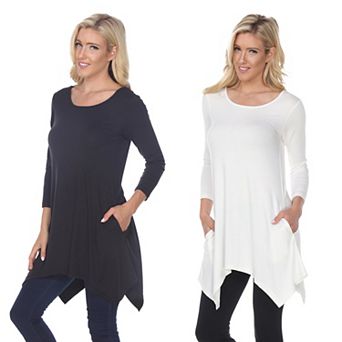 Women's Essential Makayla 2-Pack Tunic Top