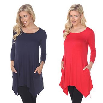 Women's Essential Makayla 2-Pack Tunic Top