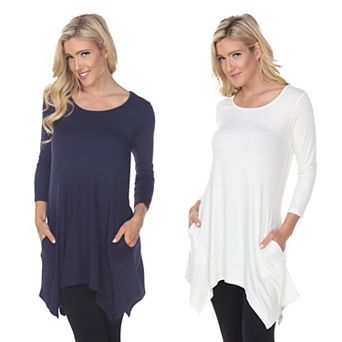 Women's Essential Makayla 2-Pack Tunic Top