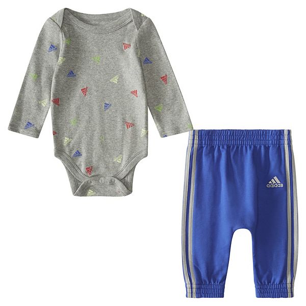 Baby & Toddler Boy adidas Bodyshirt & Jogger 2piece Set