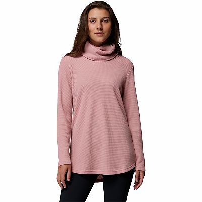 Pink Plus Size Nike Cowlneck Hoodie Women's Columbia Holly