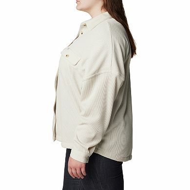 Plus Size Columbia Holly Hideaway™ Waffle Shirt Jacket