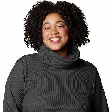Plus Size Columbia Holly Hideaway Cowl Neck Pullover