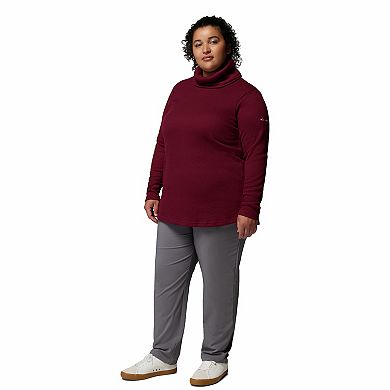 Plus Size Columbia Holly Hideaway Cowl Neck Pullover