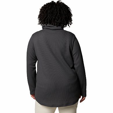 Plus Size Columbia Holly Hideaway Cowl Neck Pullover
