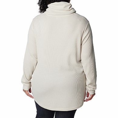 Plus Size Columbia Holly Hideaway Cowl Neck Pullover 