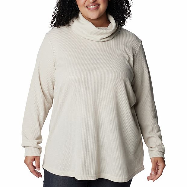 Plus Size Columbia Holly Hideaway Cowl Neck Pullover