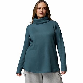 Plus Size Columbia Holly Hideaway Cowl Neck Pullover