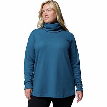 Plus Size Columbia Holly Hideaway Cowl Neck Pullover