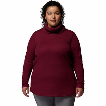 Plus Size Columbia Holly Hideaway Cowl Neck Pullover