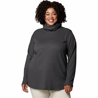 Plus Size Columbia Holly Hideaway Cowl Neck Pullover