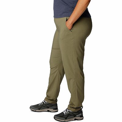 Plus Size Columbia Anytime Softshell Straight Leg Pull On Pants