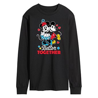 Disney's Men's Better Together Long Sleeve Tee