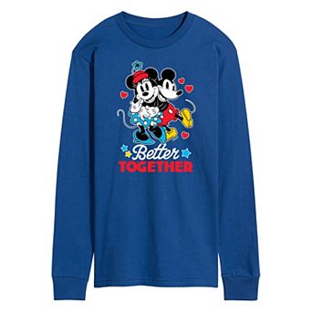 Disney's Men's Better Together Long Sleeve Tee