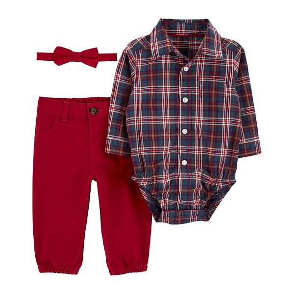 Baby Boy Carter's 3Piece Dress Me Up Set