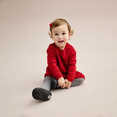 Baby Girl Carter's Cable Knit Sweater Dress