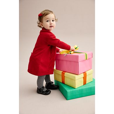 Baby Girl Carter's Cable Knit Sweater Dress