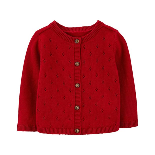 Kohls red outlet cardigan