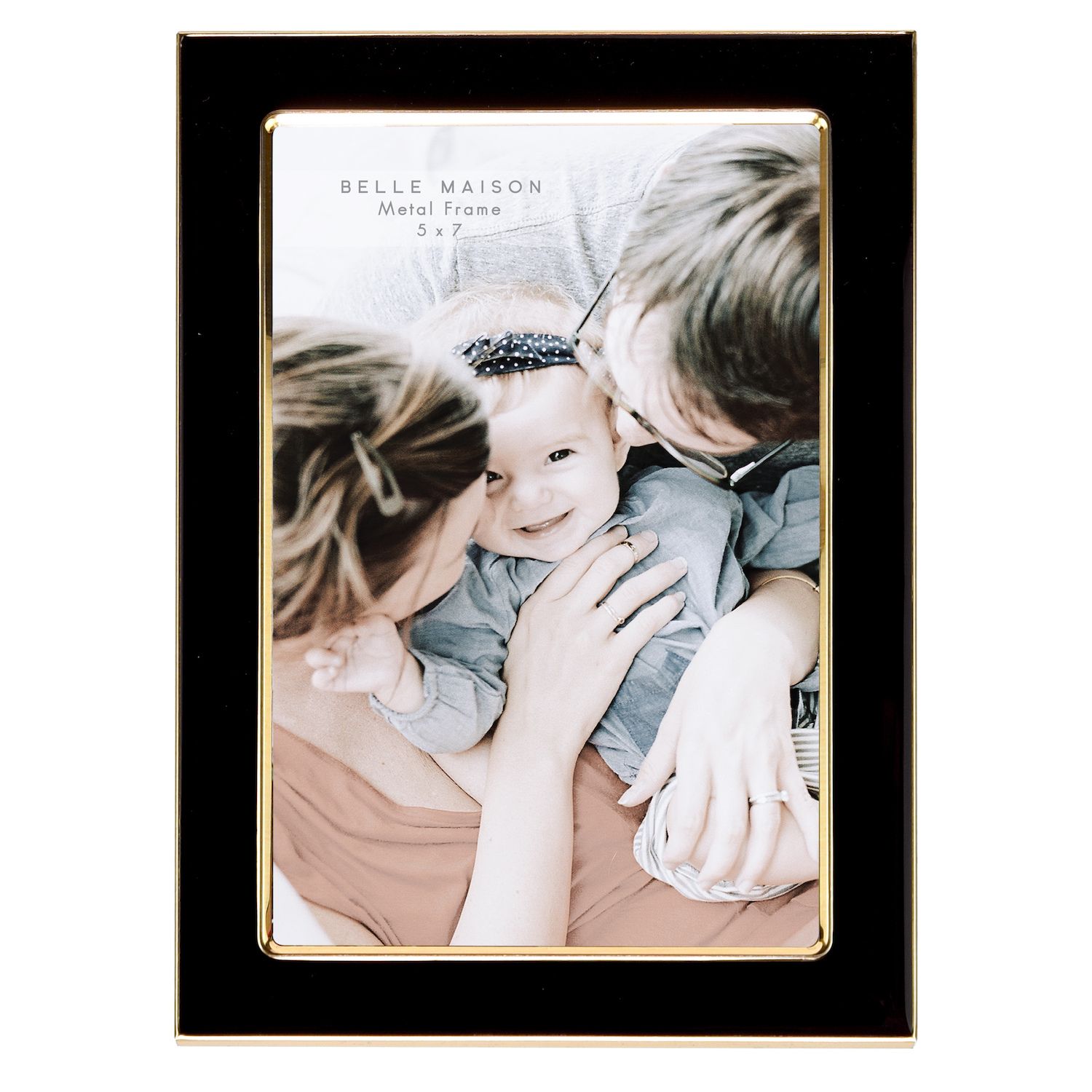 Amanti Art Parlor Black Picture Frame Opening Size 18x24 in.