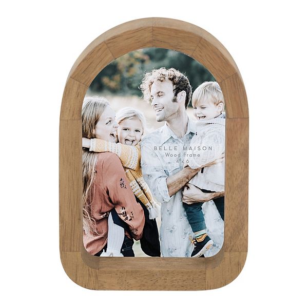 Belle Maison Arched 4" x 6" Frame - Natural