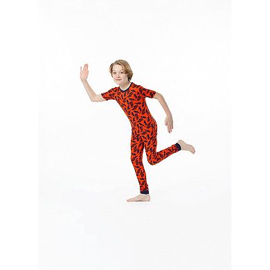 Sleep On It Boys 2-Piece Super Soft Jersey Snug-Fit Pajama Top and Pajama Shorts Set - Toddler