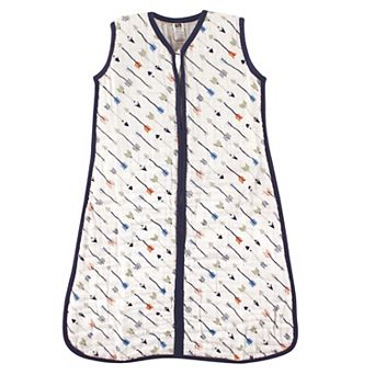 Hudson Baby Infant Boy Muslin Cotton Sleeveless Wearable Sleeping Bag, Sack, Blanket, Arrow