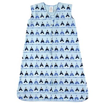 Luvable Friends Baby Boy Sleeveless Jersey Cotton Sleeping Bag, Sack, Blanket, Tepee Jersey