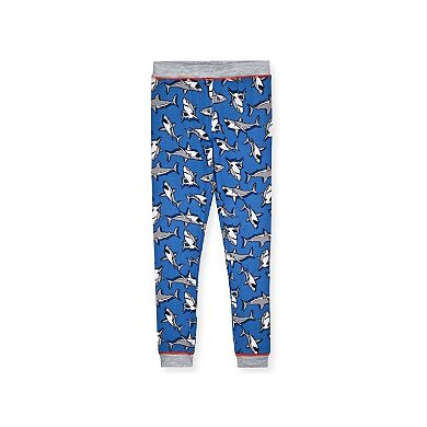 Sleep On It Boys 2-Piece Super Soft Jersey Snug-Fit Pajama Top and Pajama Shorts Set - Little Kids