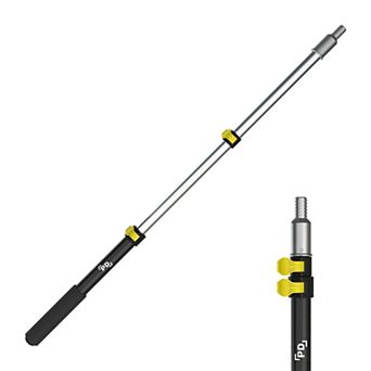 Pd 1.5-to-3 Foot Telescopic Extension Pole, Multi-purpose Paint Roller Extension, Ez-lock Mechanism