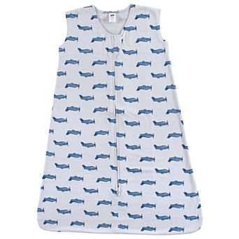 Hudson Baby Infant Boy Cotton Sleeveless Wearable Sleeping Bag, Sack, Blanket, Wingman