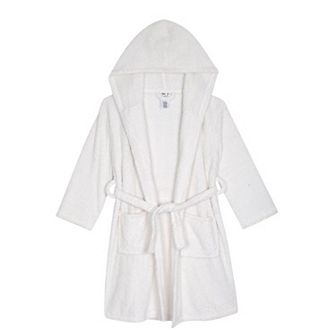 Sleep On It Girls Plush Flannel Fleece Collar Robe